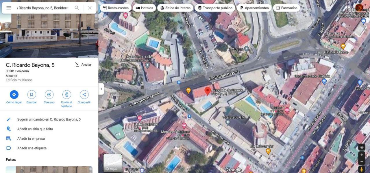 Apartamento Esturion Appartamento Benidorm Esterno foto